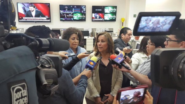 Diputada Rocio Nahle, coordinadora del grupo parlamentario de MORENA sobre la reaprehensión del Chapo Guzmán.