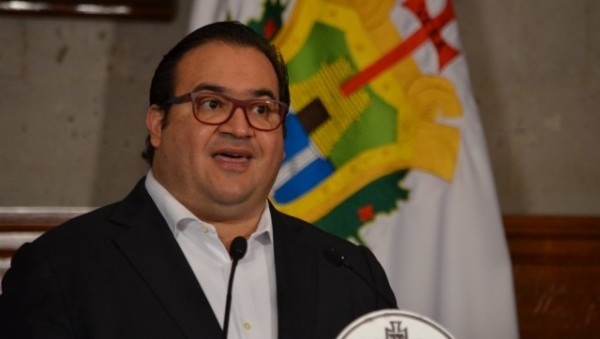 Javier Duarte de Ochoa llegó a SEGOB esta tarde en México
