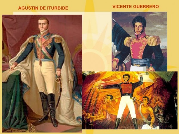Agustín de Iturbide y Vicente Guerrero proclaman el Plan de Iguala