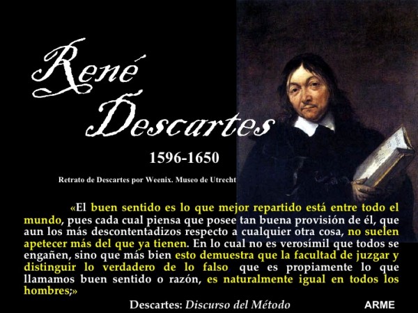 Un 11 de febrero muere el filósofo René Descartes