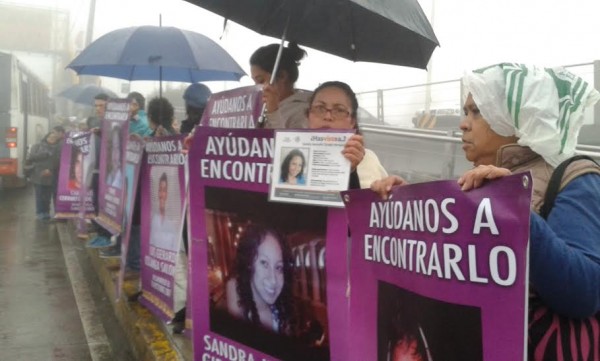 Demandan que autoridades apoyen en la búsqueda de 39 desaparecidos/ Fco. de Luna