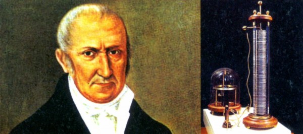 Alejandro Volta nació un 18 de febrero