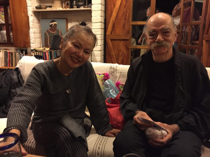 Natsu Nakajima con Abraham Oceransky/Plumas Libres