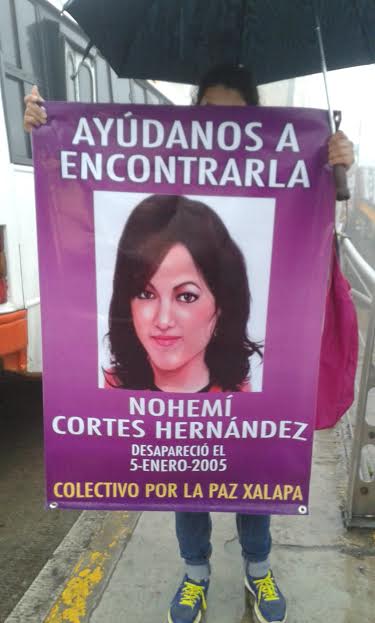 Nohemí Cortés Hernández una mujer se la llevó para trabajar y no saben nada de ella desde hace 11 años/ Fco.de Luna