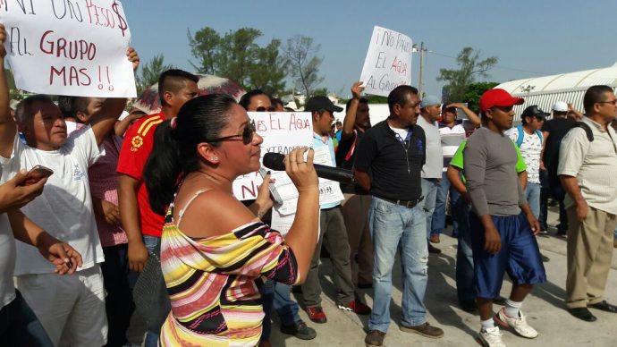 Angelica Navarrete lider del sindicato de SAS/Plumas Libres