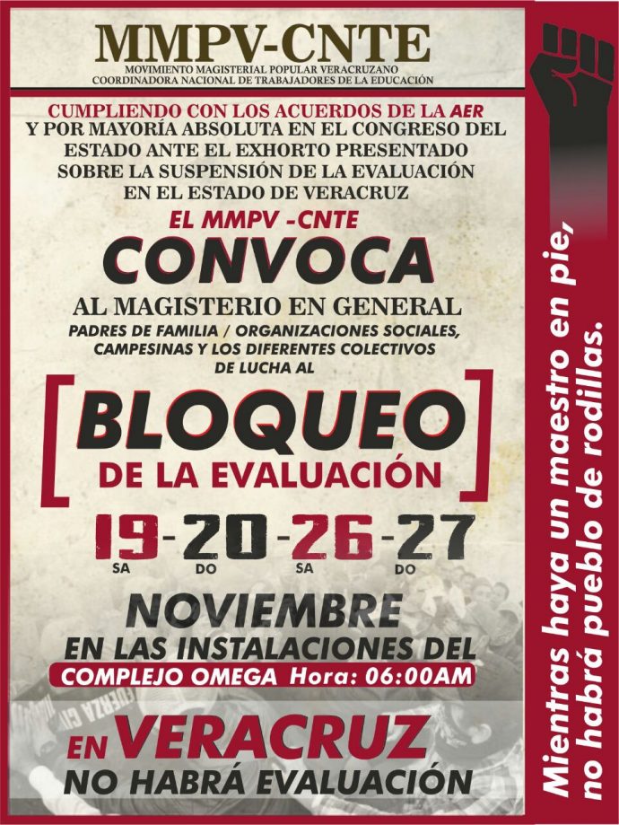 Panfleto difundido en redes sociales por MORENA