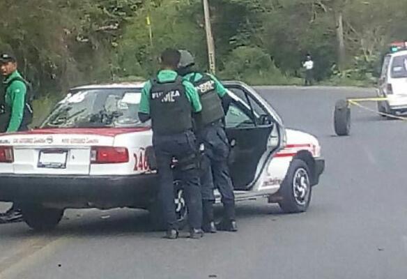 La mujer taxista fue ejecutada en el interior de su unidad/Plumas Libres