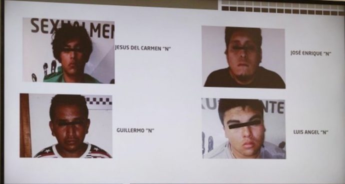 Liberan a 4 de 5 detenidos y presentados por fiscalía como participantes de asesinato de Valería Medel Chios-690x368