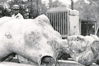 Sismo de 1957 provoca caída del Ángel de la Independencia