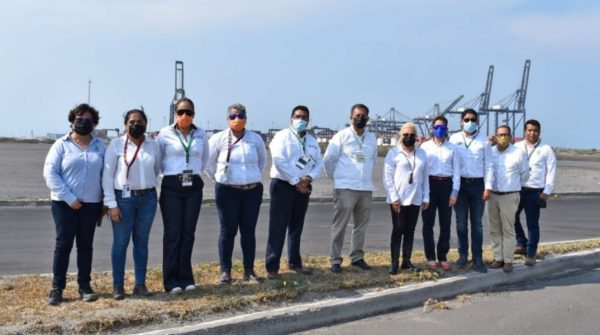 La Representante Del Imss En Veracruz Norte Visit El Recinto Portuario